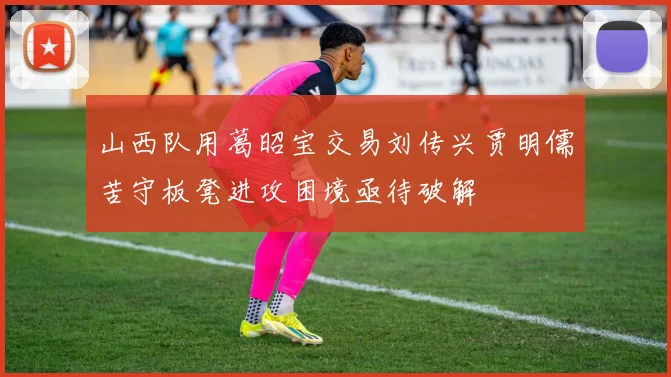 山西队用葛昭宝交易刘传兴贾明儒苦守板凳进攻困境亟待破解